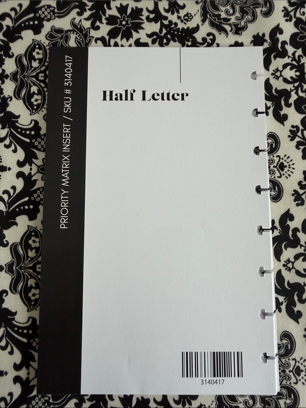 Cloth & Paper Insert Priority Matrix